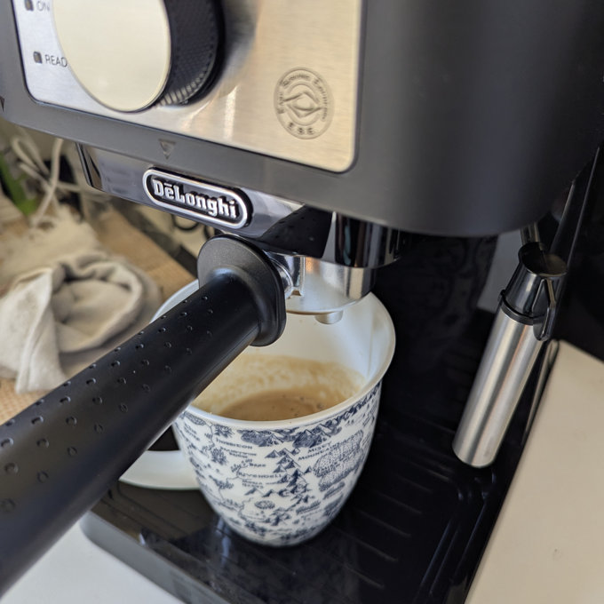 De'Longhi Stilosa Manual Espresso Machine, Latte & Cappuccino